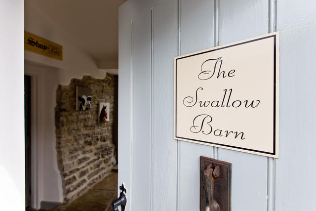Entrance to Swallow Barn Entrance to Swallow Barn