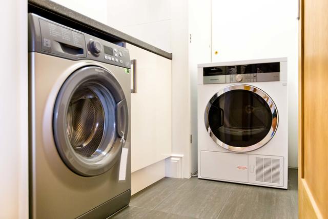 Coin-operated washing machine and tumble dryer Coin-operated washing machine and tumble dryer