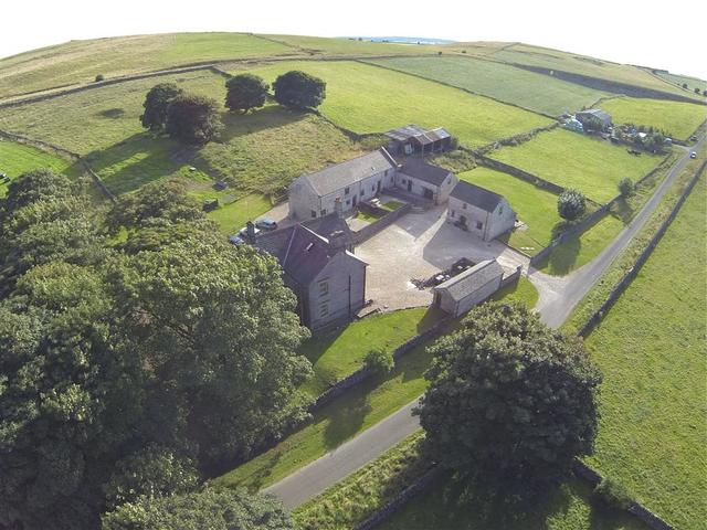Aerial View of Hurdlow Grange
