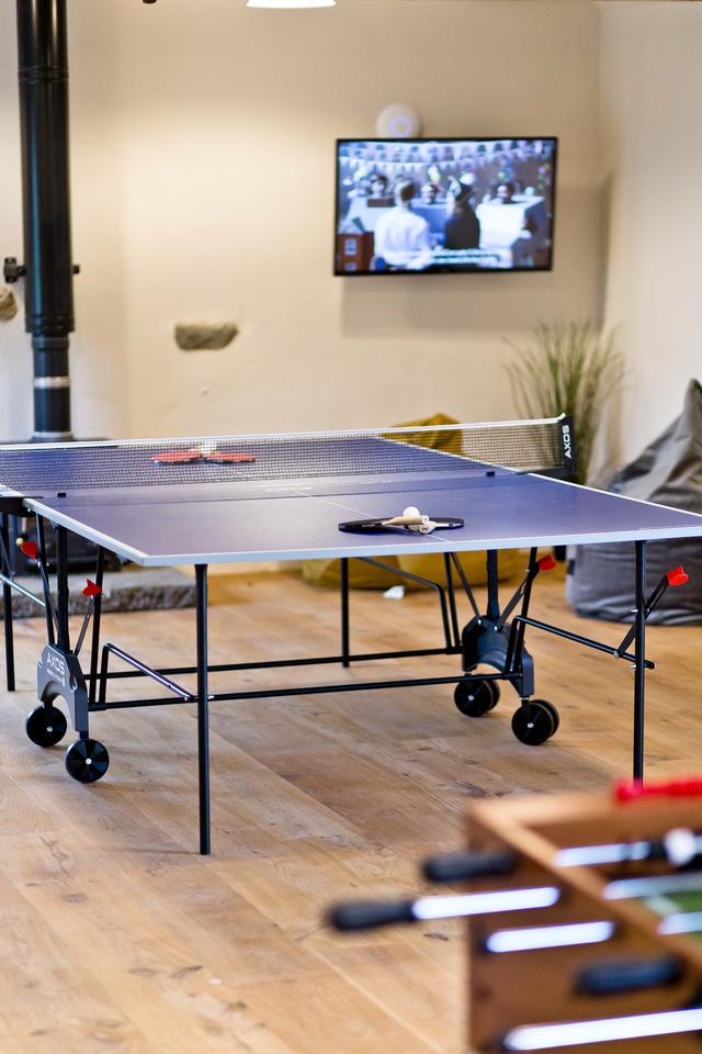 Manifold Farmhouse Table Tennis in Games Room
