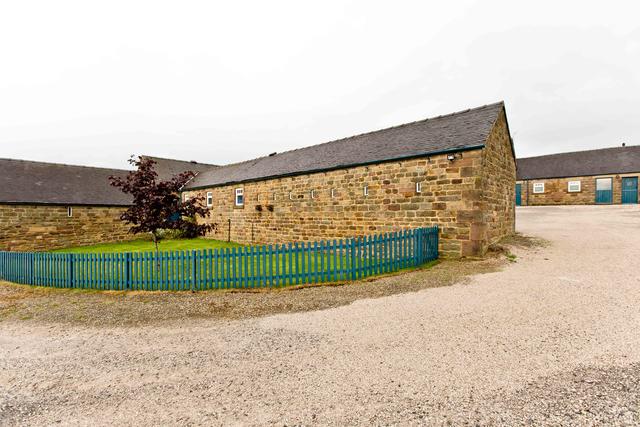 Driveway and view of the Barns Driveway and view of the Barns