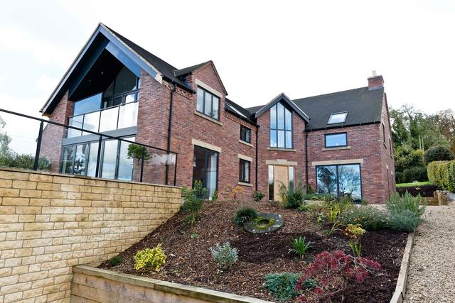 Hillcroft with landscaped gardens Hillcroft with landscaped gardens