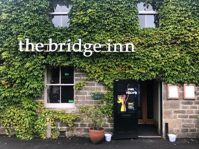 The bridge inn in the Peak District