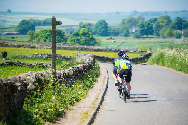 Cycling routes in the Peak District