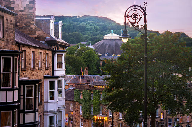 The famous spa town of Buxton